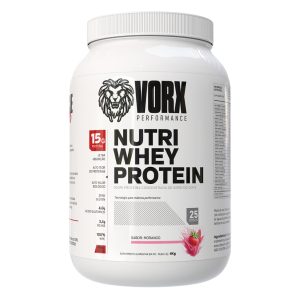 Nutri Whey Protein Pote 1kg Vorx - Proteína Concentrada - Whey Pro - Super Whey - Integral - Ultra Whey - Wey - Way
