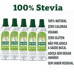 Adoçante Natural Stévia Dr.Stevia Sem Amargo sem glúten