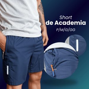 Bermuda Academia Esportiva Tactel Leve Short Masculino Praia Lycra Verão Short De Corrida Masculino