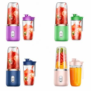 Mini Liquidificador 430Ml Mixer Elétrico Batedor Sheikeira