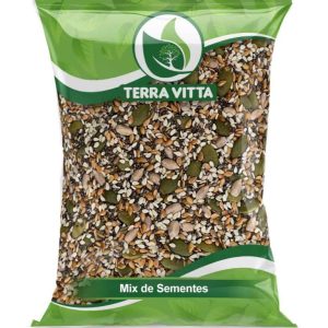 Mix de Sementes - Abóbora, Girassol, Chia, Linhaça Dourada e Gergelim