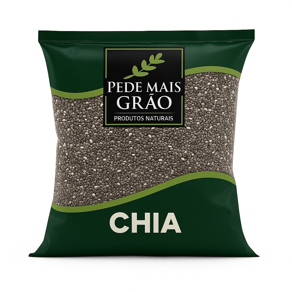 Semente de Chia Premium Pacote - 1Kg
