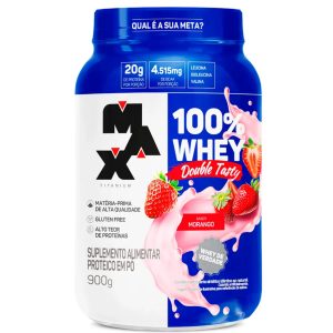 Whey 100% Double Tasty 900g - Max Titanium