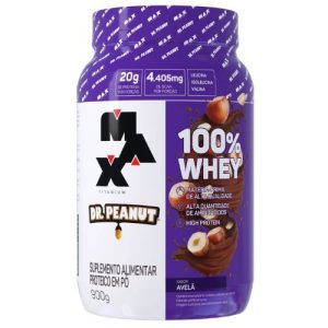 Whey 100% Dr Peanut 900g - Max Titanium